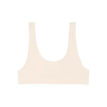 Victoria's Secret Brushed Modal Fleece Lounge Bralette / CANDLELIGHT Bra Women's Candlelight White