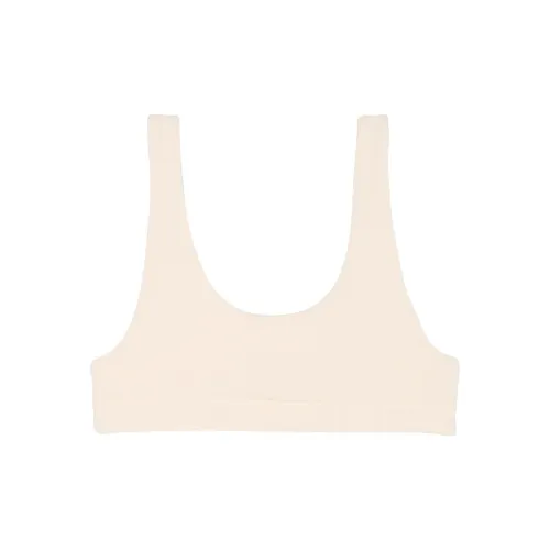 Victoria's Secret Brushed Modal Fleece Lounge Bralette / CANDLELIGHT Bra Women's Candlelight White