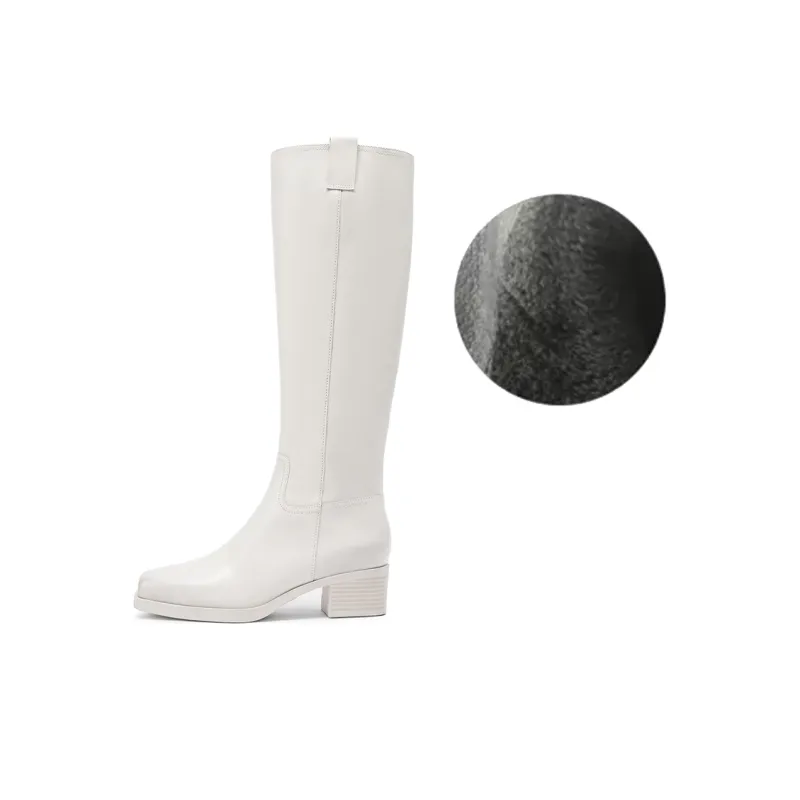 Staccato Wandering Polka Knee high Boots 4.5cm Women's-16
