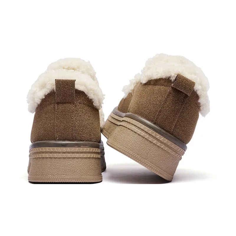 MEXICAN Warm And Wear Resistant Ankle Length Snow Boots Women's-5