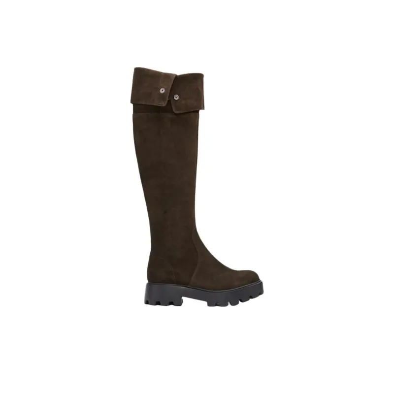 Staccato Collar Boots Over the knee Boots Women's-1