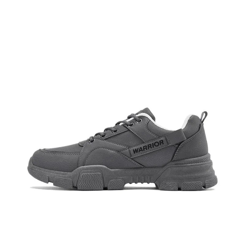 Warrior Ankle Length Martin Boot Low Top Men's Gray-0