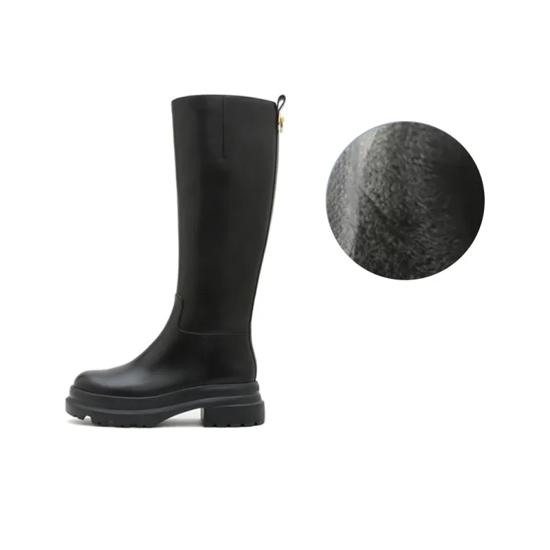 Staccato Harley Knight Knee-high Boots Women's Black-4