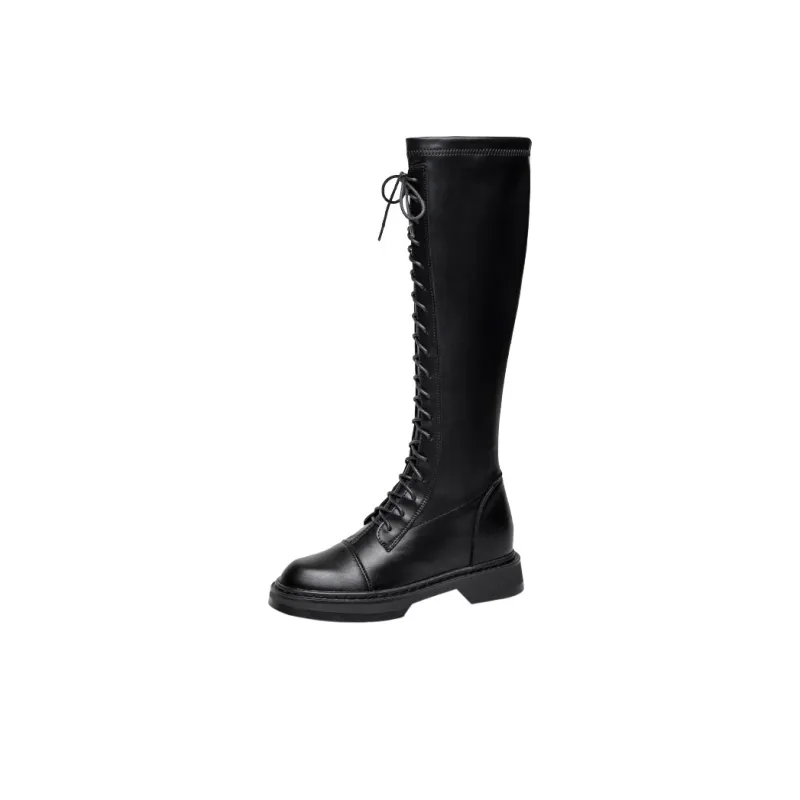 Wonderful Couple Knee-high Boots 4cm Women's-0