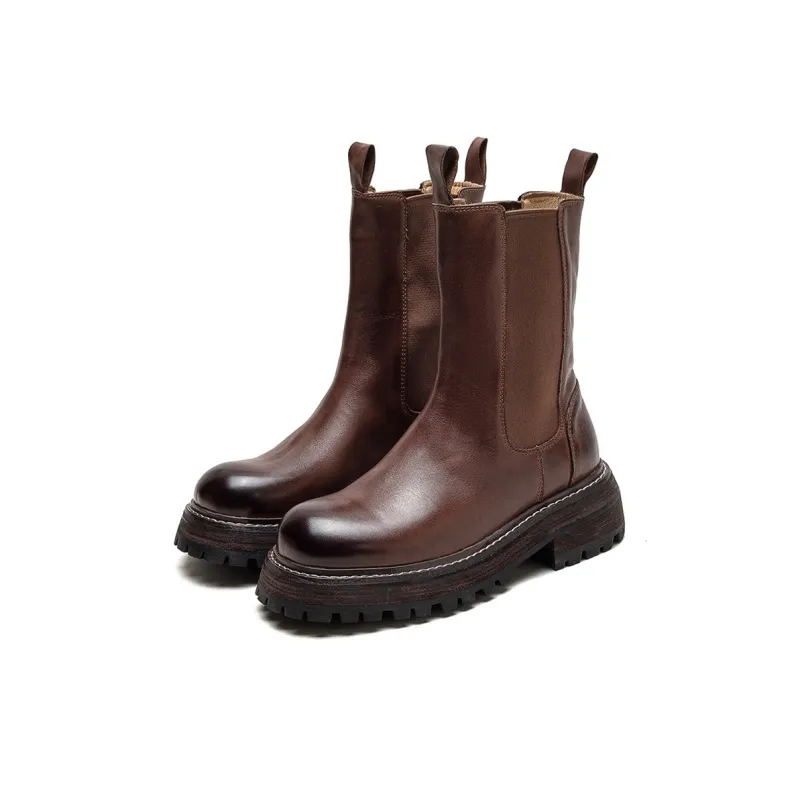MATA Crew Chelsea Boots 5cm Women's-2