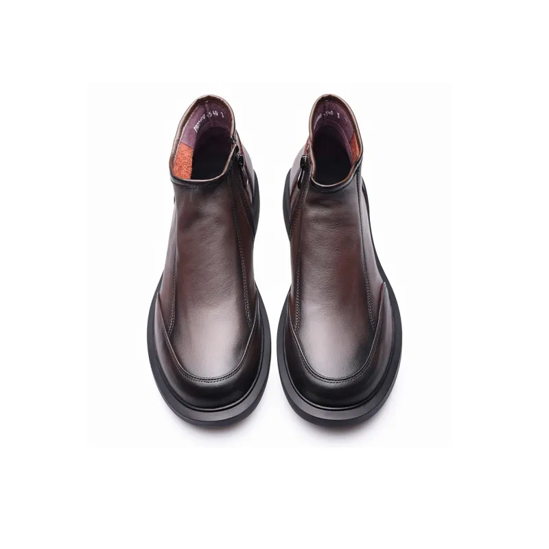 PARDASAUL Ankle Boots Men Black/Brown-18