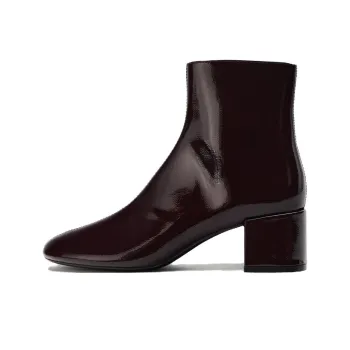 ZARA Ankle Boots Women's Bright Red