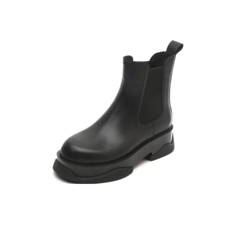 BAFFN Short Chelsea Boots Women's Black-0