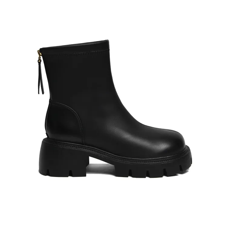 CAMEIDO Ankle Boots 5.5cm Women's Black-2
