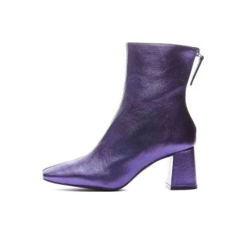 ANGEL ALARCON Lauryn Ankle Boots 6.5cm Women's Purple