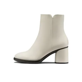 Ecco Ankle Boots 7cm Women's White