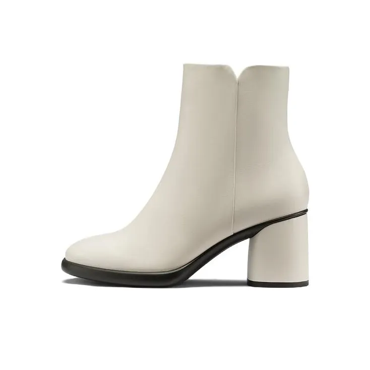 Ecco Ankle Boots 7cm Women's White-0