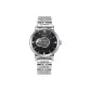 White Case Black Dial Steel Band