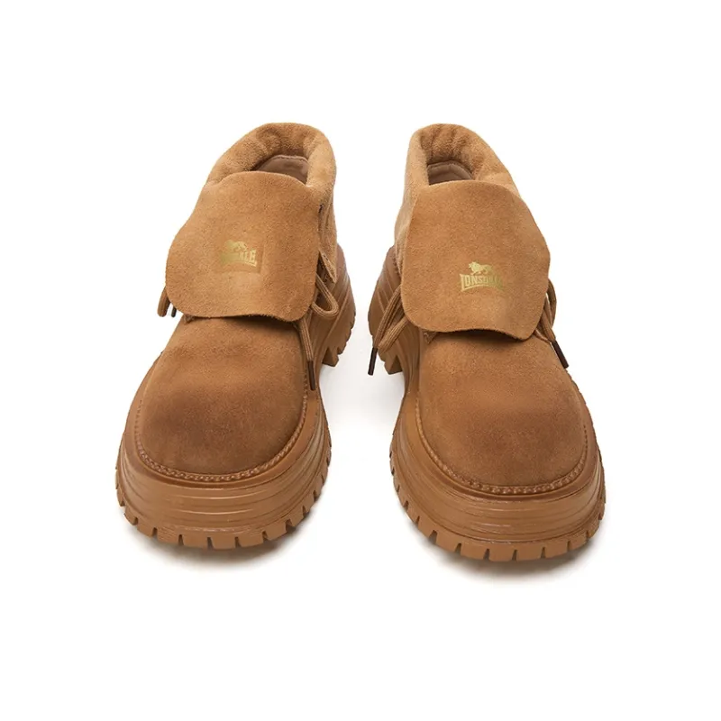 LONSDALE Short Martin Boot Women's Brown-1