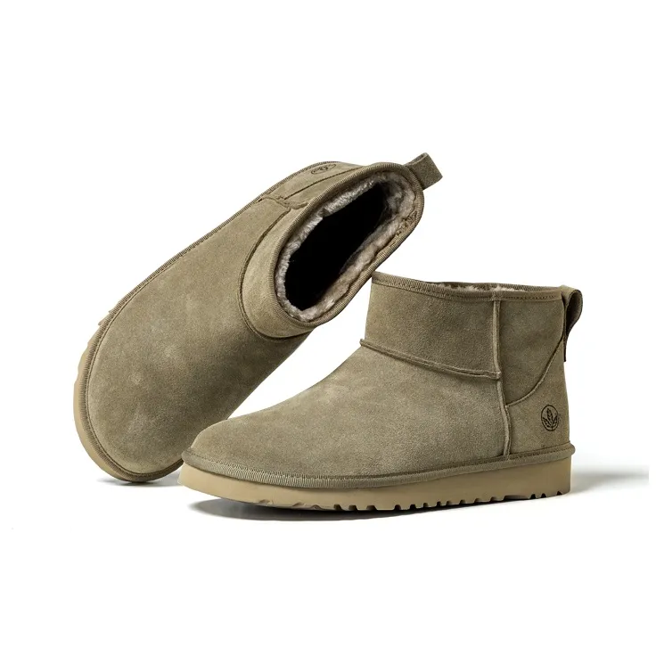 LEAVELAND Warm Crew Snow Boots Unisex-9