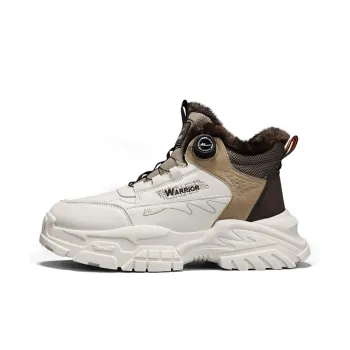Warrior Ankle Length Martin Boot Men's Beige Khaki Brown