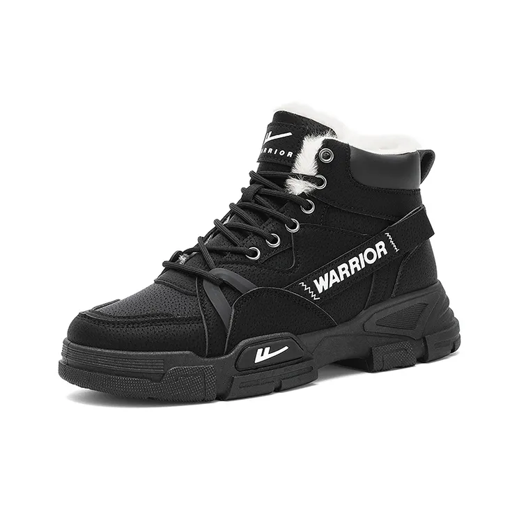 Warrior Trendy Workwear Style Knee High Martin Boot Unisex-29