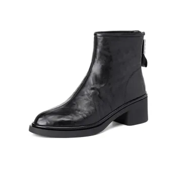 ELLE Ankle Boots Women's Black/Coffee