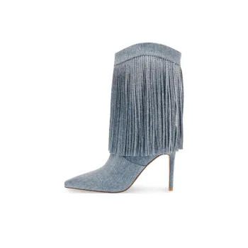 STEVE MADDEN Ankle Boots 9.5cm Women's Blue