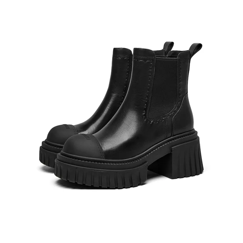 CHERYKALLY Short Chelsea Boots 8cm Women's-1