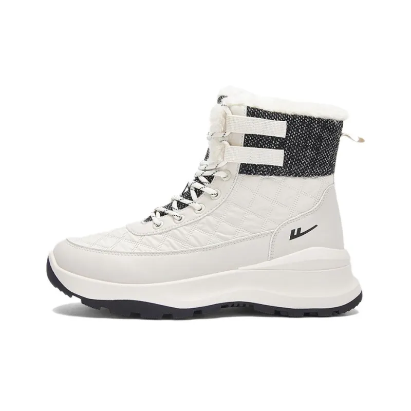 Warrior Short Mid Calf Snow Boots Men's Beige-0