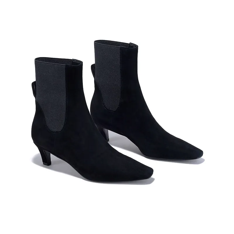 BELLALILY Crew Chelsea Boots 6cm Women's-8
