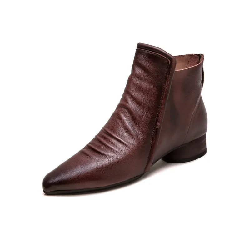 Jay Ankle Boots Women's Coffee/Black-1