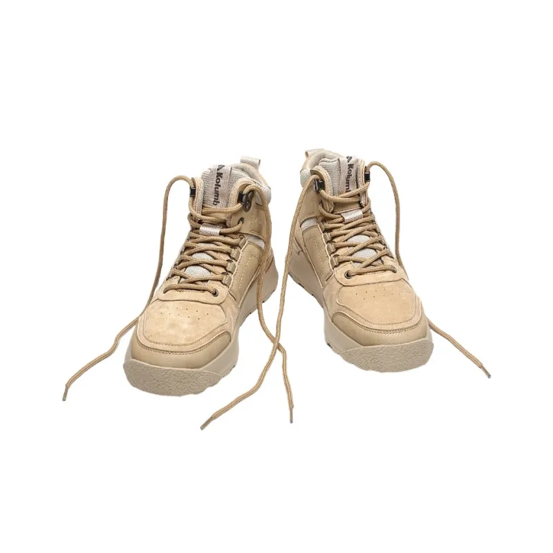 Kolumb Ankle Boots Men Gray/Light Sand/Wheat-16