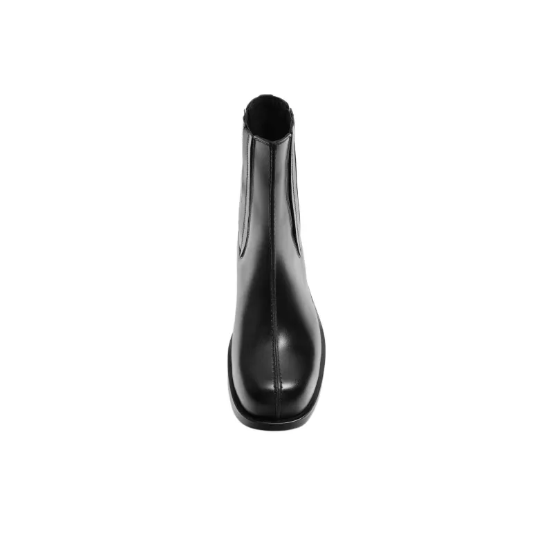 NANUSHKA x ZARA Short Chelsea Boots Men's Black-3