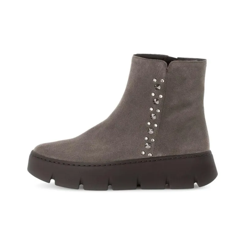 Gabor Fashion Ankle Boots 5cm Women's Gray-0