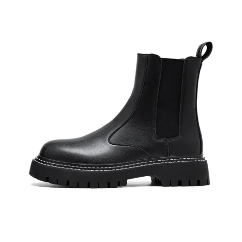 Cachiotti Bape High Chelsea Boots Men's Black