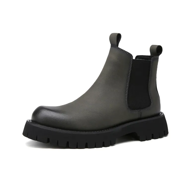 Oak Elephant Crew Chelsea Boots Men's Khaki-6