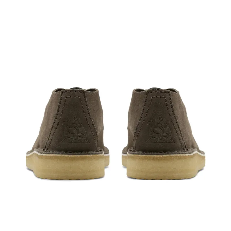 Clarks Desert Nomad Ankle Boots Men's Olive Green-4