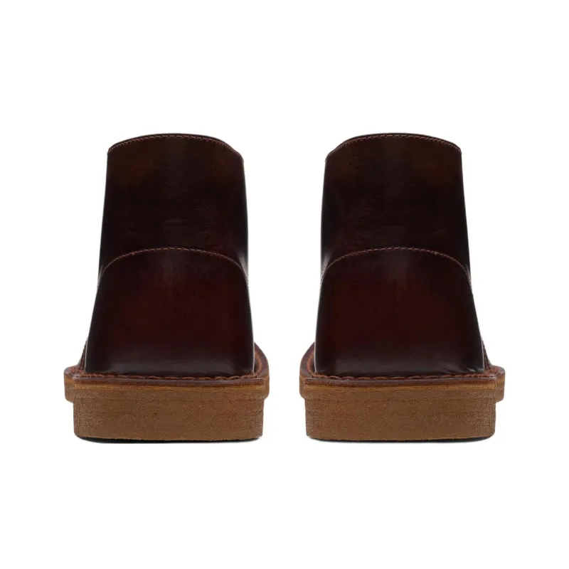 Clarks Ankle Boots Men's Red Brown-4