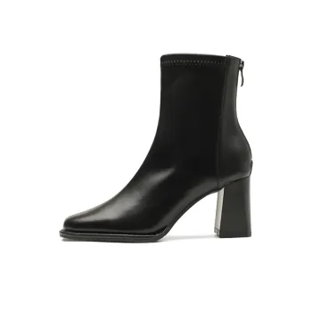 TADSW Ankle Boots Women's Black/Brown/White