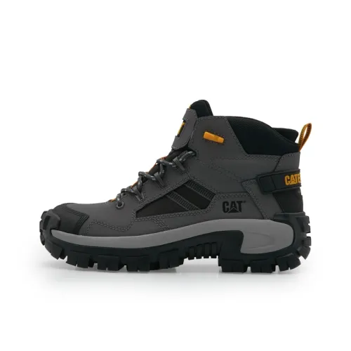 CAT Invader Mid Vent CT SS25 Short Martin Boot Men
s Gray
