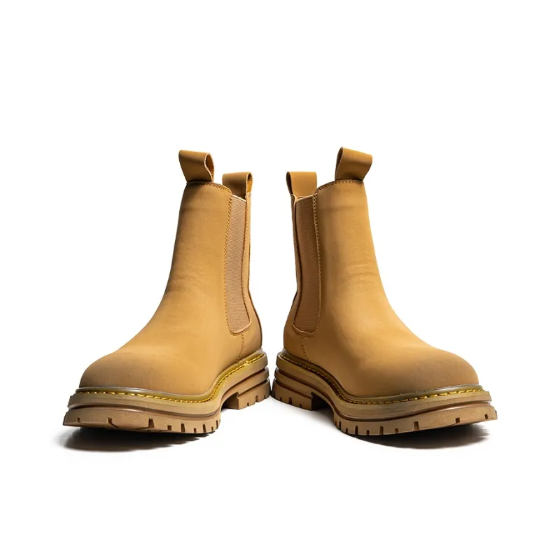 WEISHIBANGWEI Chelsea Boots Men's-1