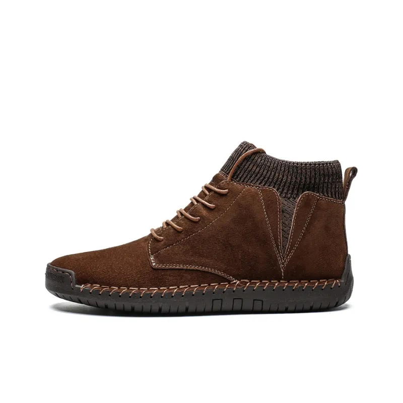 Dunnu Ankle Boots Men Black-5