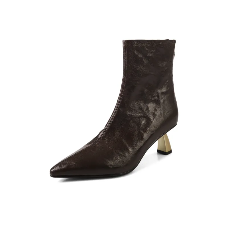 XIAOAJUE Ankle Boots Women's-17