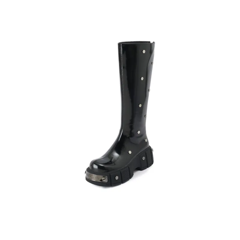 BalletCat Knee high Boots 6.5cm Women's-0