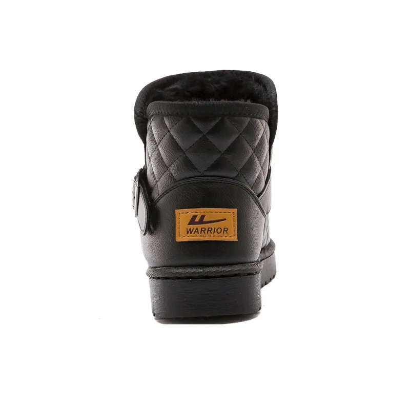 Warrior Cotton Boots Water-Resistant Wear-Resistant Slip-Resistant And Coverage Snow Boots Women's-5
