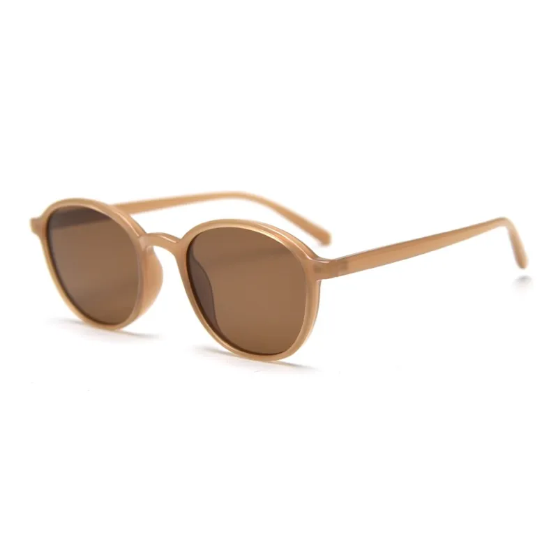 AAJF TR/Memory Plastic Oval Sunglasses Unisex-4