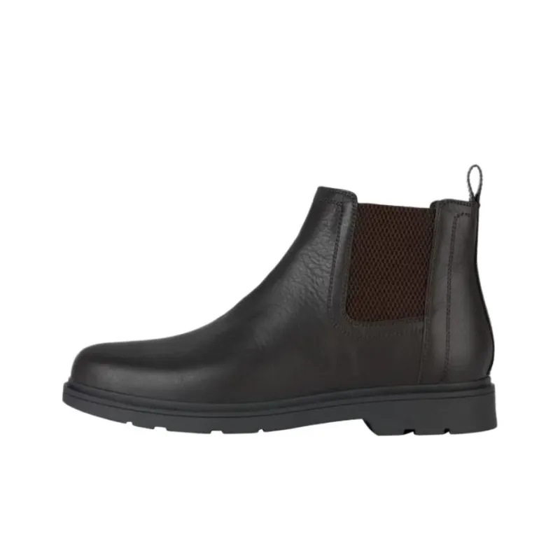 GEOX Spherica EC1 Short Chelsea Boots Men's Dark Brown-0