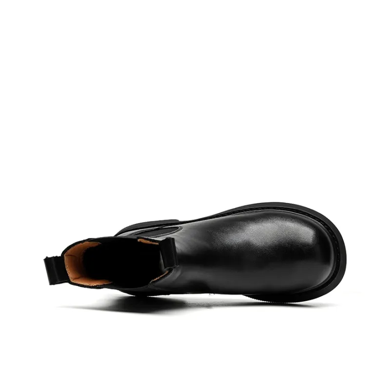 Aquarius Crew Chelsea Boots Men's Black-2