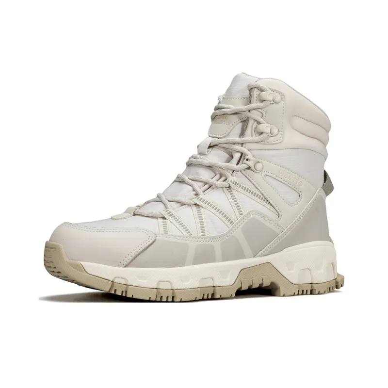 HUMTTO Slip Resistant Coverage Balance Short Snow Boots Women's Beige-1