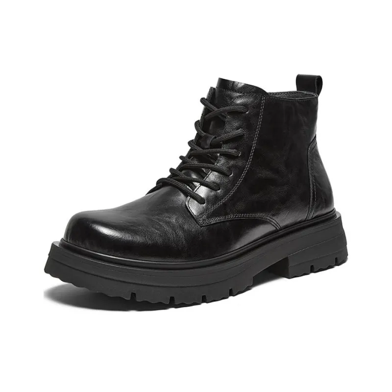 BASTO Martin Boots Men Black-1