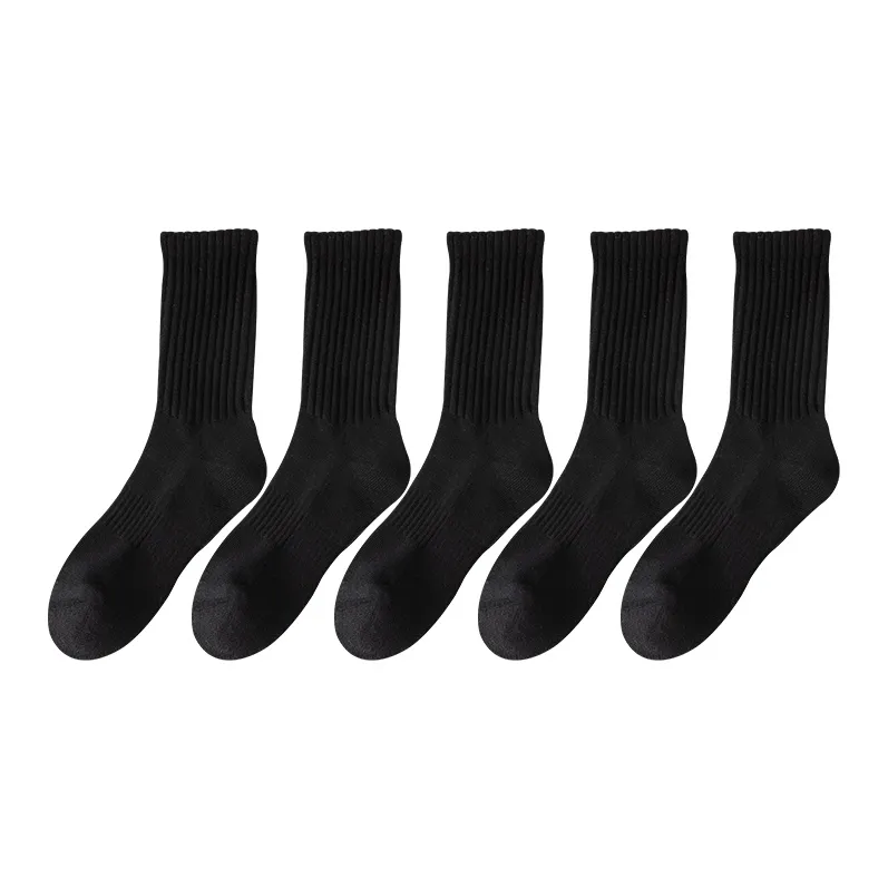 YINSHILIANGPIN Mid Calf Socks Men's 5 Pack-15
