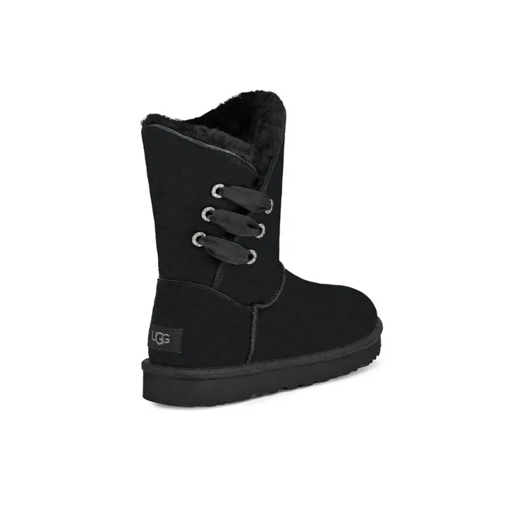 UGG Constantine Satin Boots 'Black' Women's-3