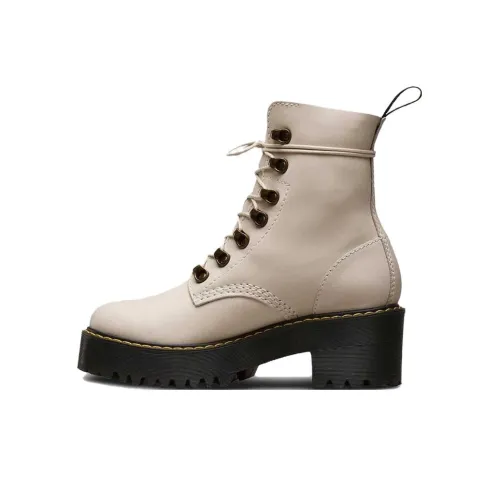 Dr.Martens TEMPERLEY Short Martin Boot Women's Beige