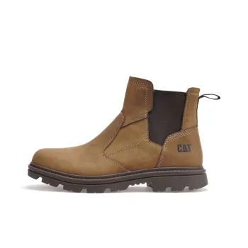 CAT Practitioner Short Chelsea Boots Men's Brown